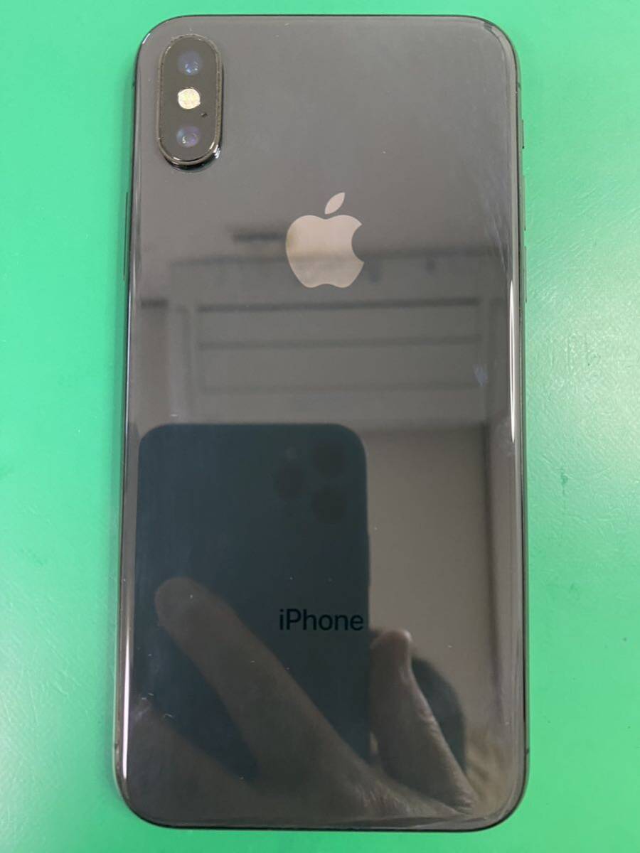 iPhone X 256gb SIMフリー 黒 バッテリー100%_画像2