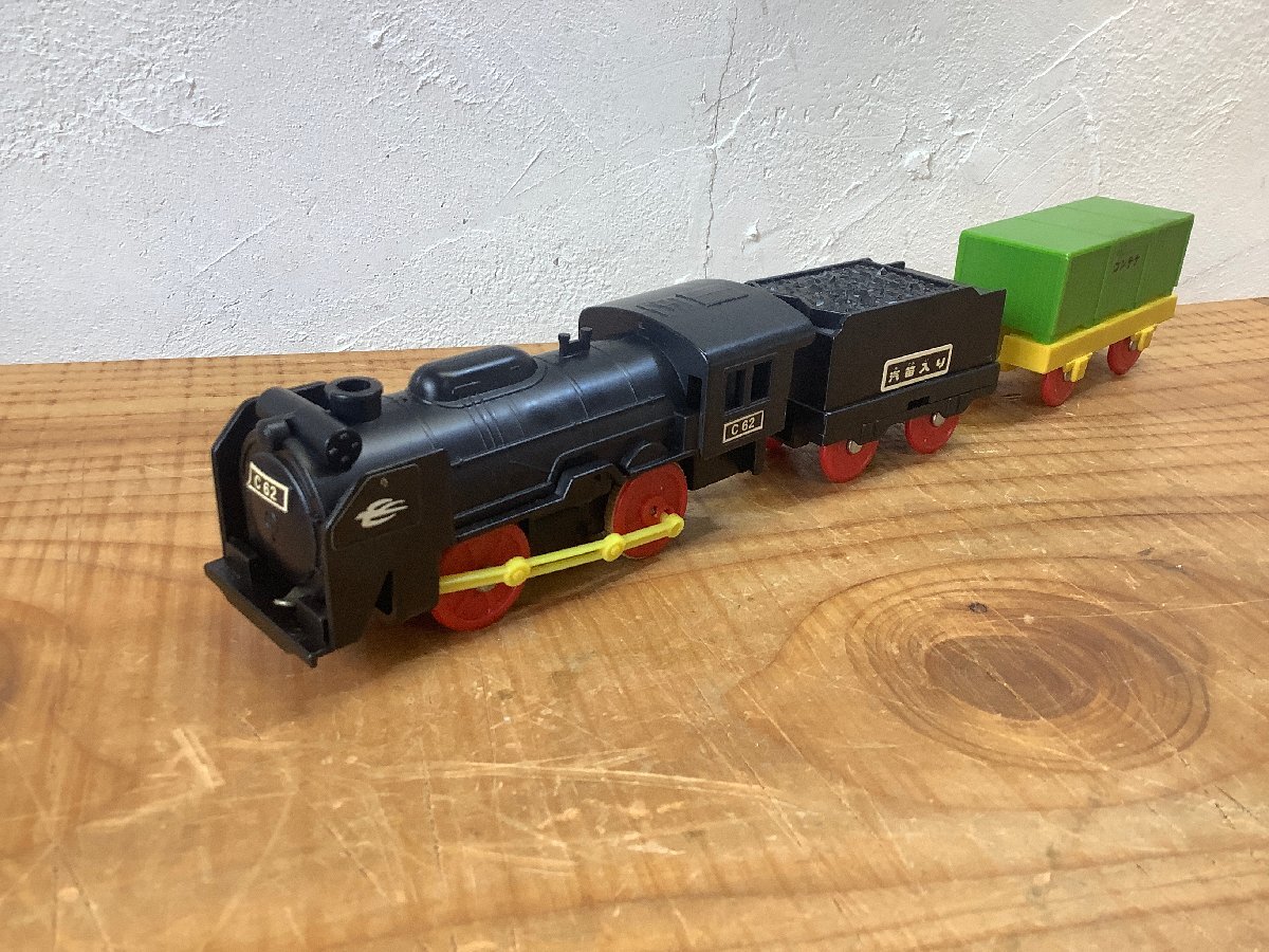 【再出品・現状品】TOMY トミー プラレール C-62 こうかセット 汽笛入り 電車玩具 機関車 知育玩具 /トーマス Nゲージ ジオラマの画像4