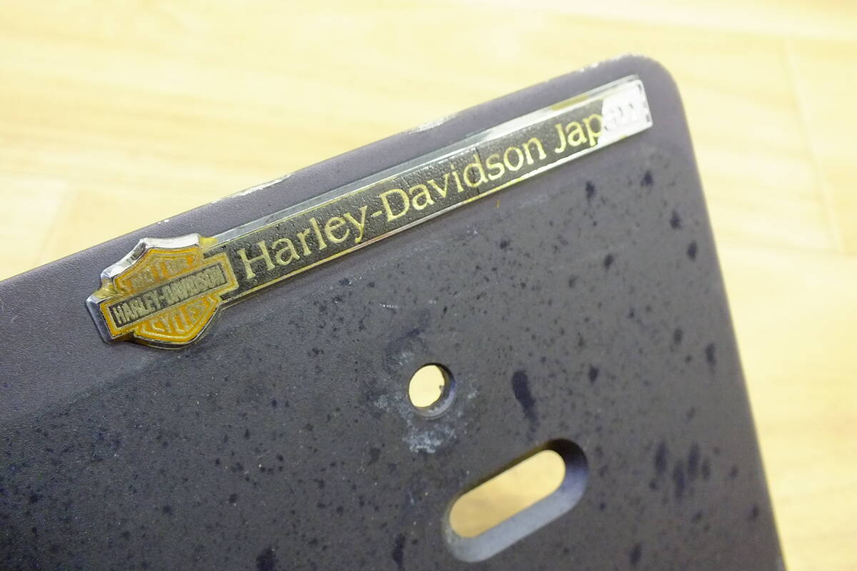 * sending 520 jpy Harley Japan base attaching number plate Ray down secondhand goods ( search ) sport Star *XL883/XL1200/ Softail 