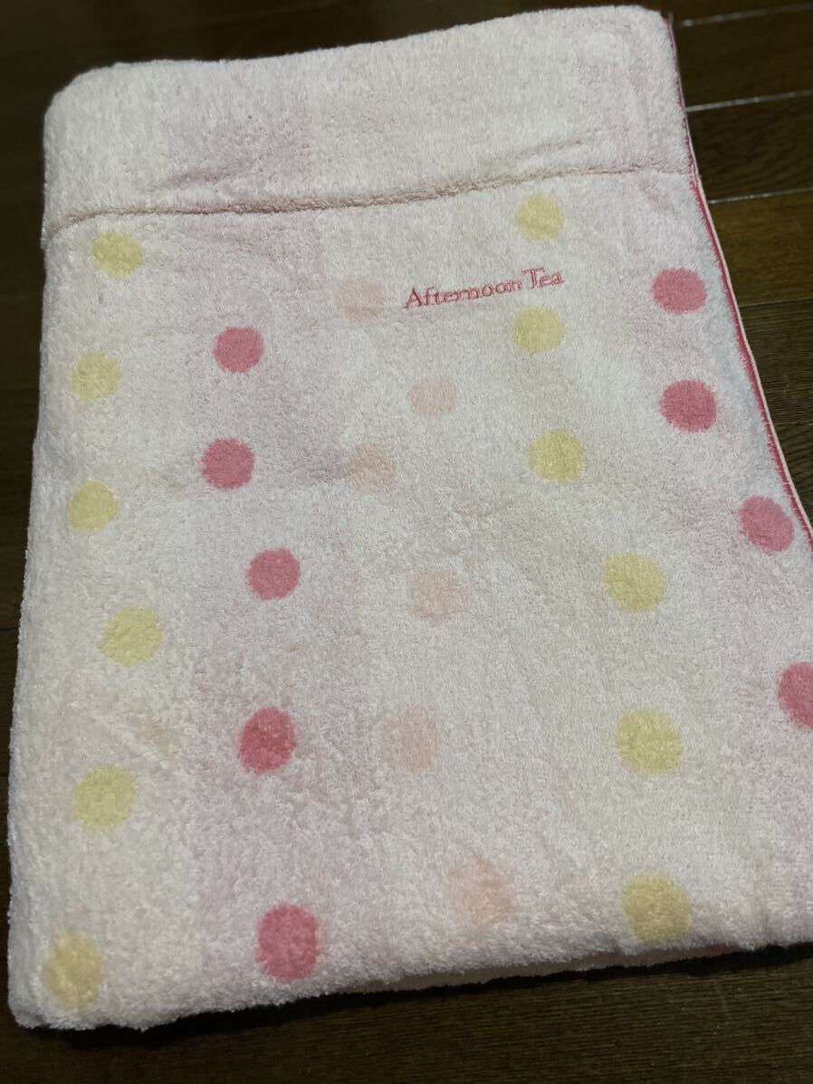 1 jpy ~ afternoon tea [ new goods ] colorful dodo pattern towelket made in Japan 