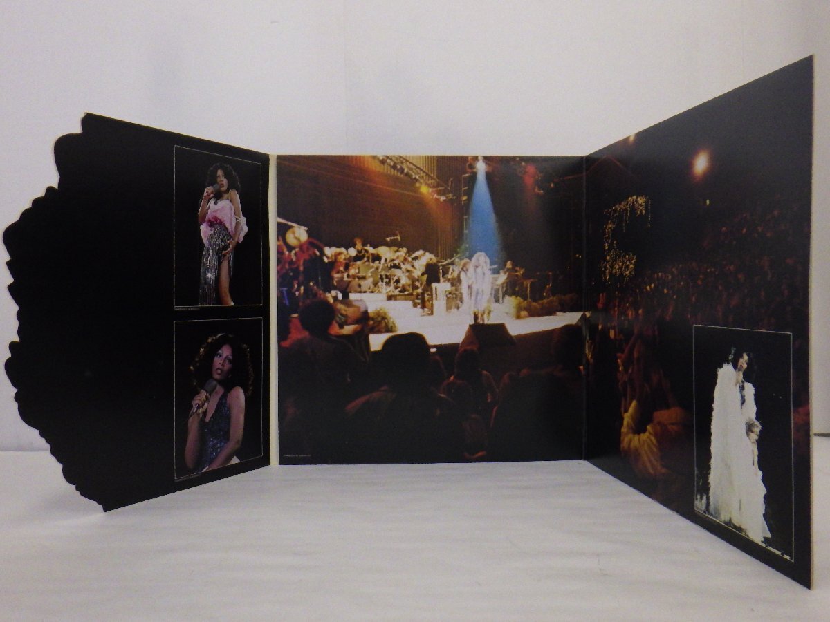 LP レコード 2枚組 DONNA SUMMER ドナ サマー LIVE AND MORE 【E+】 D16644Bの画像3