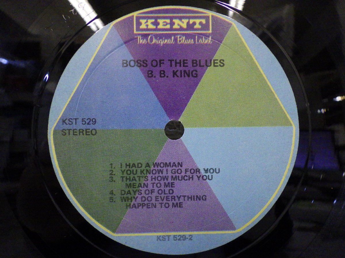 LP レコード B B KING BB キング BOSS OF THE BLUES ボス オブ ザ ブルース 【 E- 】 D16611Zの画像4