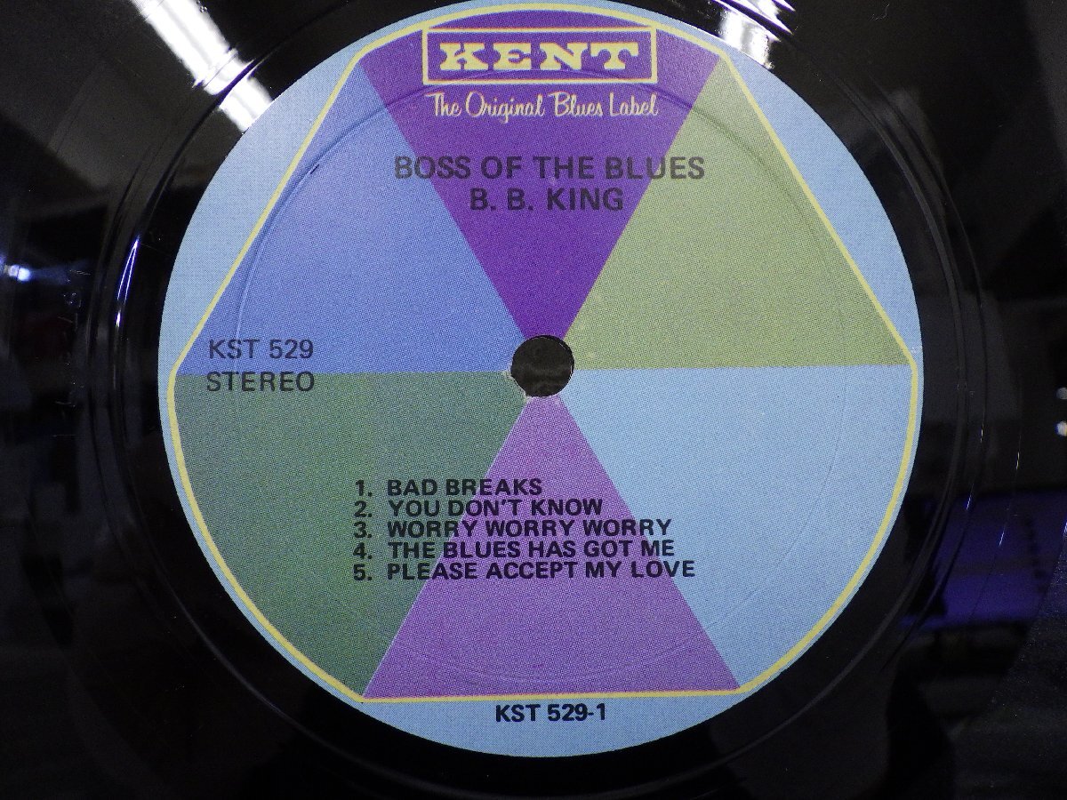 LP レコード B B KING BB キング BOSS OF THE BLUES ボス オブ ザ ブルース 【 E- 】 D16611Zの画像3