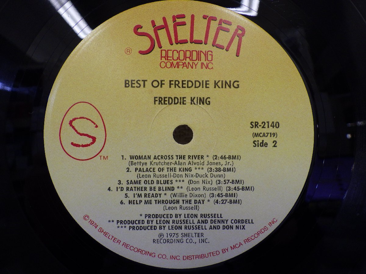 LP レコード Freddie King フレディ キング The Best Of Freddie King 【 E+ 】 D16618Zの画像4