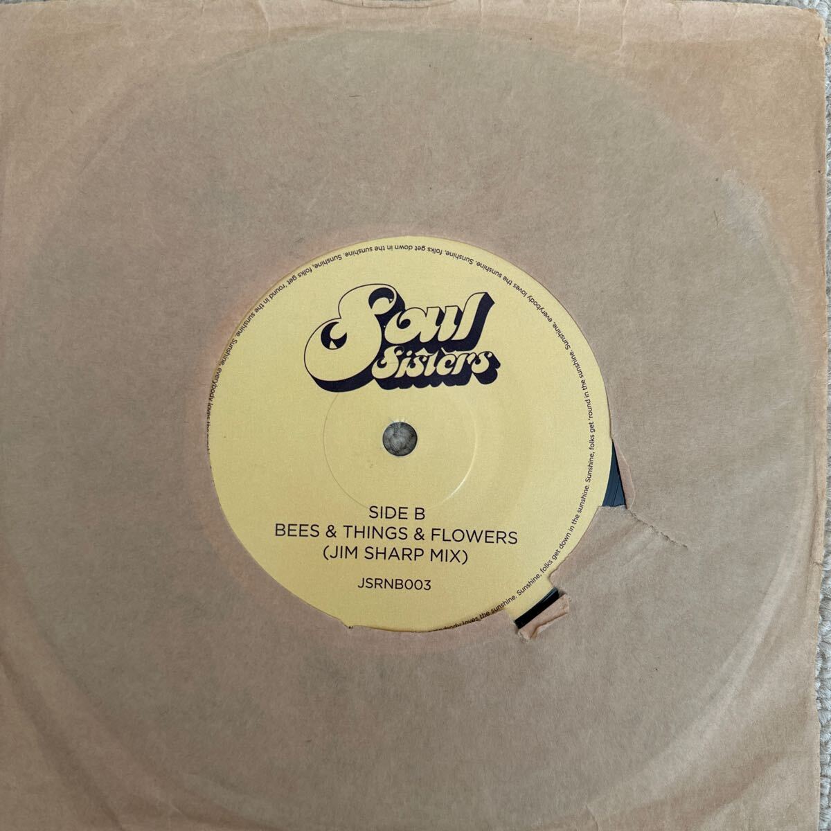 Jim Sharp Cali Soul / Bees & Things & Flowers 7インチレコードの画像2