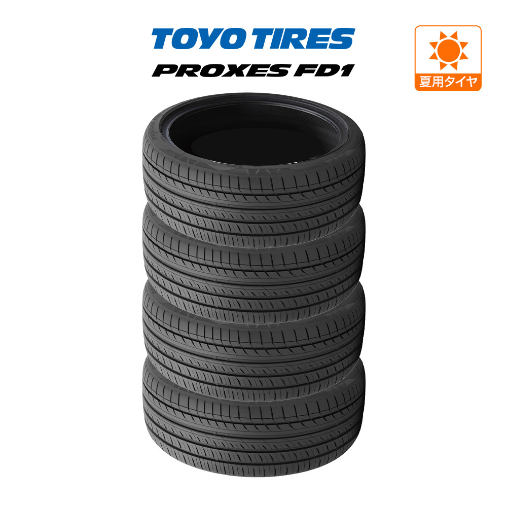 トーヨー プロクセス PROXES FD1 225/40R19 93W XL サマータイヤのみ・送料無料(4本セット)_画像1