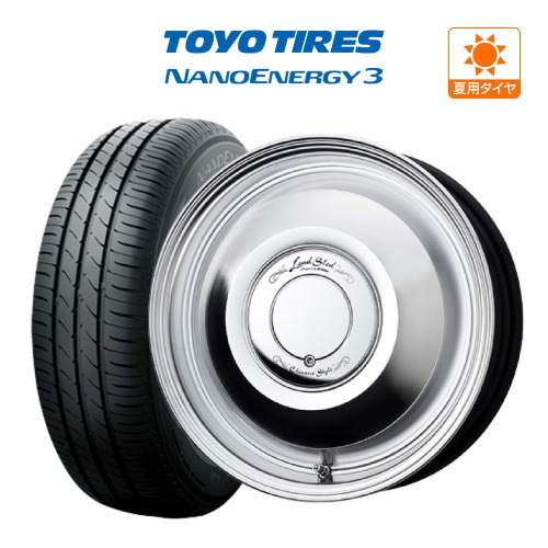 サマータイヤ ホイール 4本セット ワーク レッドスレッド TOYO ナノエナジー 3 155/65R14_画像1