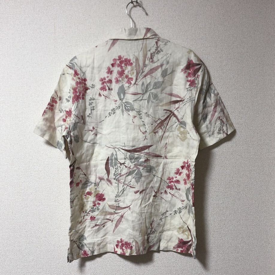Zegna ゼニア アロハシャツ 半袖シャツ メンズ 50サイズ Lサイズの画像4