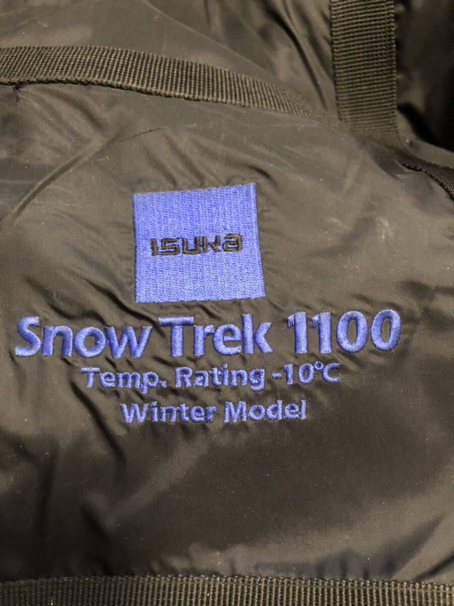 【同梱可能】【-10℃】イスカ スノートレック 1100 ISUKA snow Trek 1100 マミー型 シュラフ 寝袋 の画像2