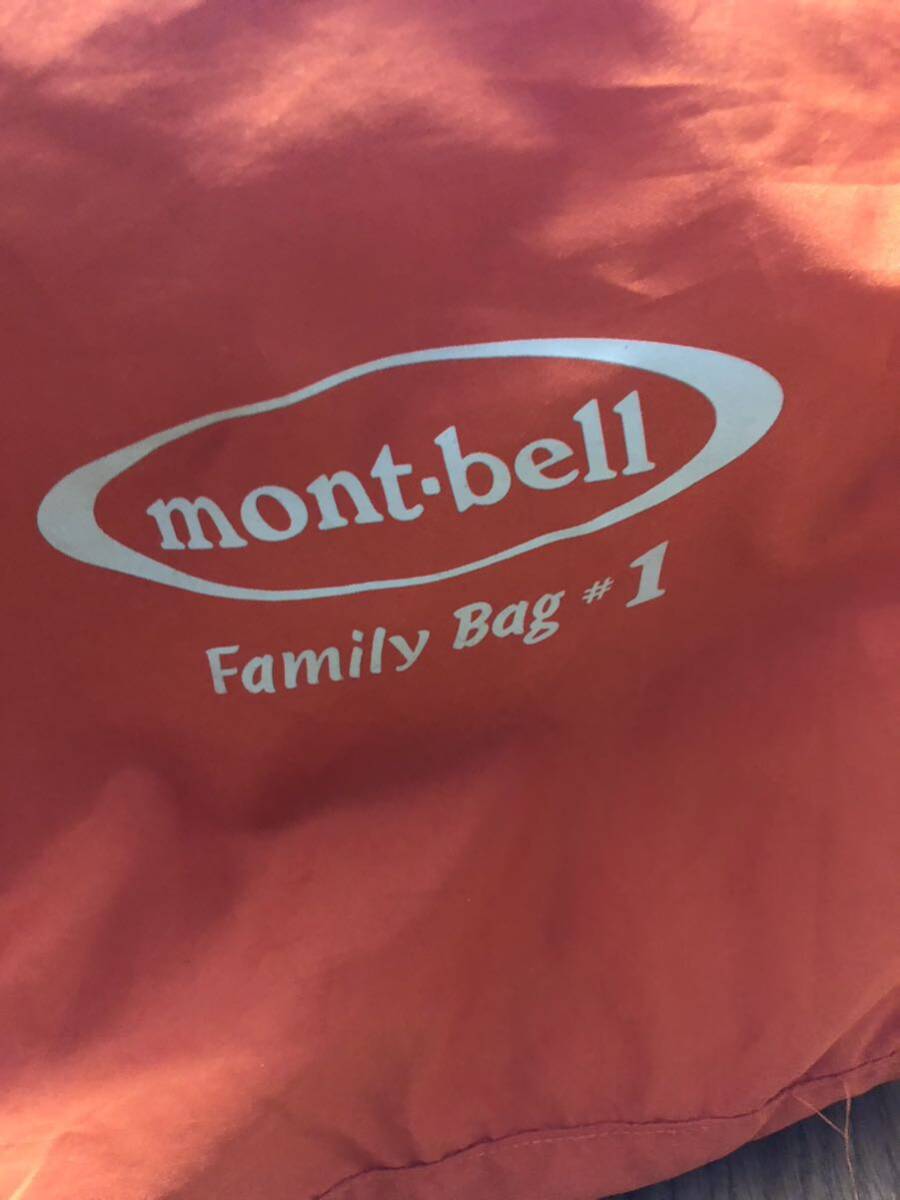 【同梱可能】モンベル ファミリーバッグ #1 mont-bell Family Bag 寝袋 シュラフ 封筒型の画像2