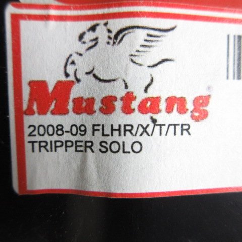 □【Mustang FLHR/X/T/TR 2008-09】シート破れナシ トリッパーソロシート 6FL09TD□K43463の画像8