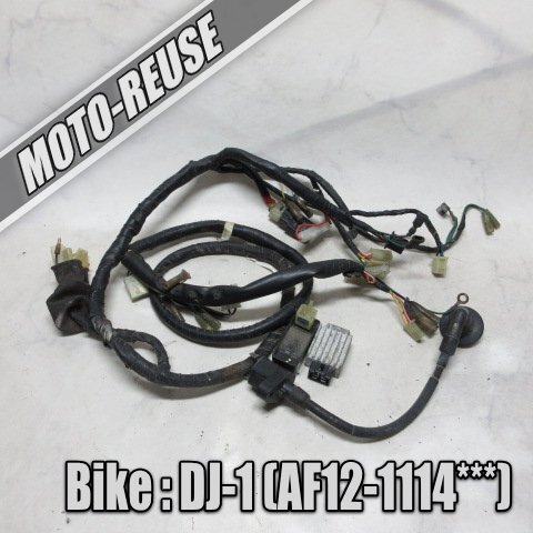 □【DJ1 DJ-1 AF12】純正メインハーネス+電装SET CDI/レギュレター/IGコイル「GK8 CF488」□K39909の画像1