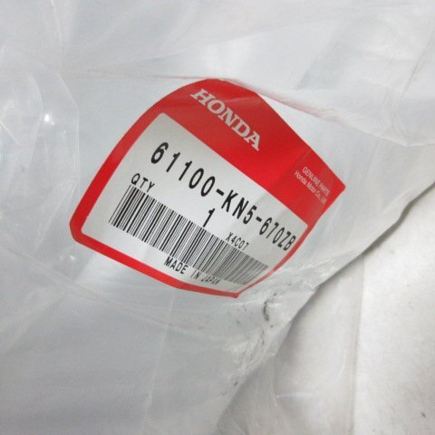 □【XR600】純正フロントフェンダー　新品　未使用品「61100-KN5-670ZB」□K46367_画像3