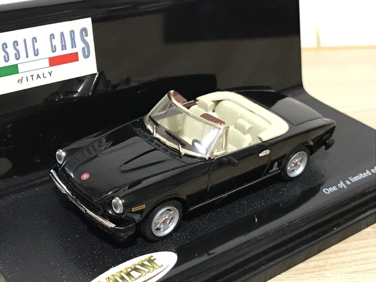  free shipping 1/43 Fiat 124 Spider Classic car minicar Vitesse VITESSE FIAT SPIDER old car 