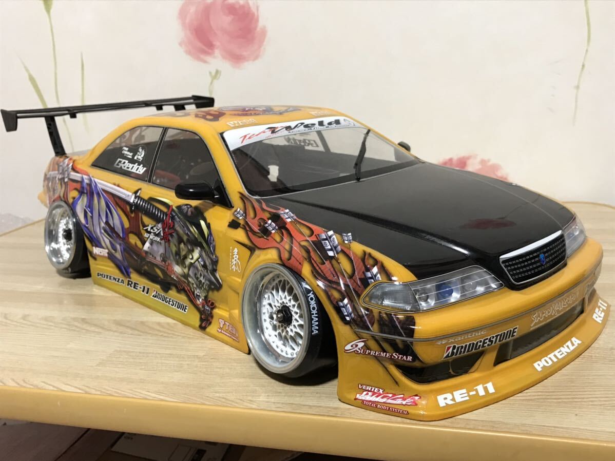 送料無料 1/10 hpi racing トヨタ マーク2 JZX100 LED付き 送料無料 1/10 hpi racing トヨタ マーク2 JZX100 LED付き
