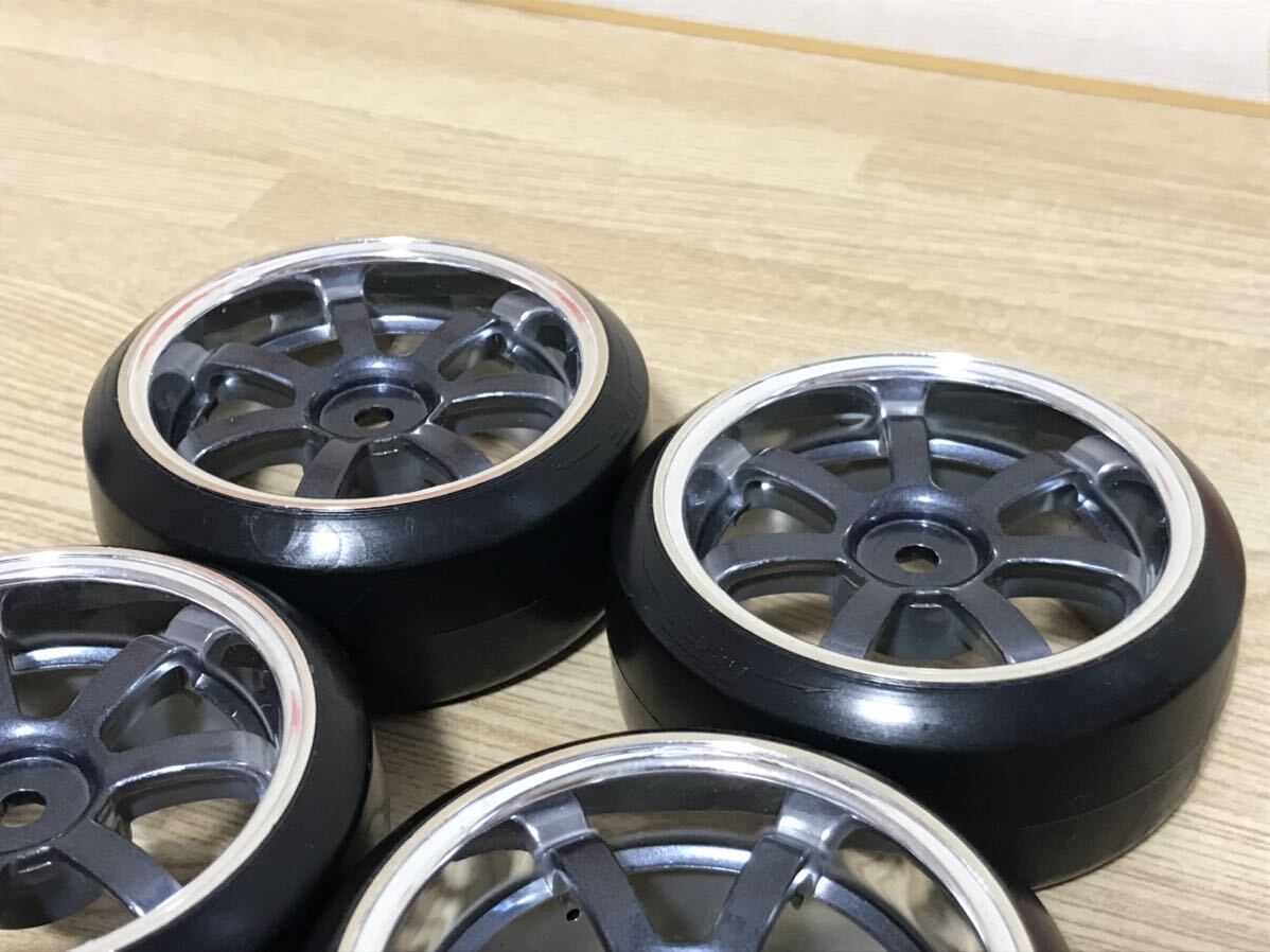 送料無料　1/10 RC926 未走行　ドリフト　タイヤホイールセット　ラジコン用　オフセット3mm DRIFT TIRE WHEELS