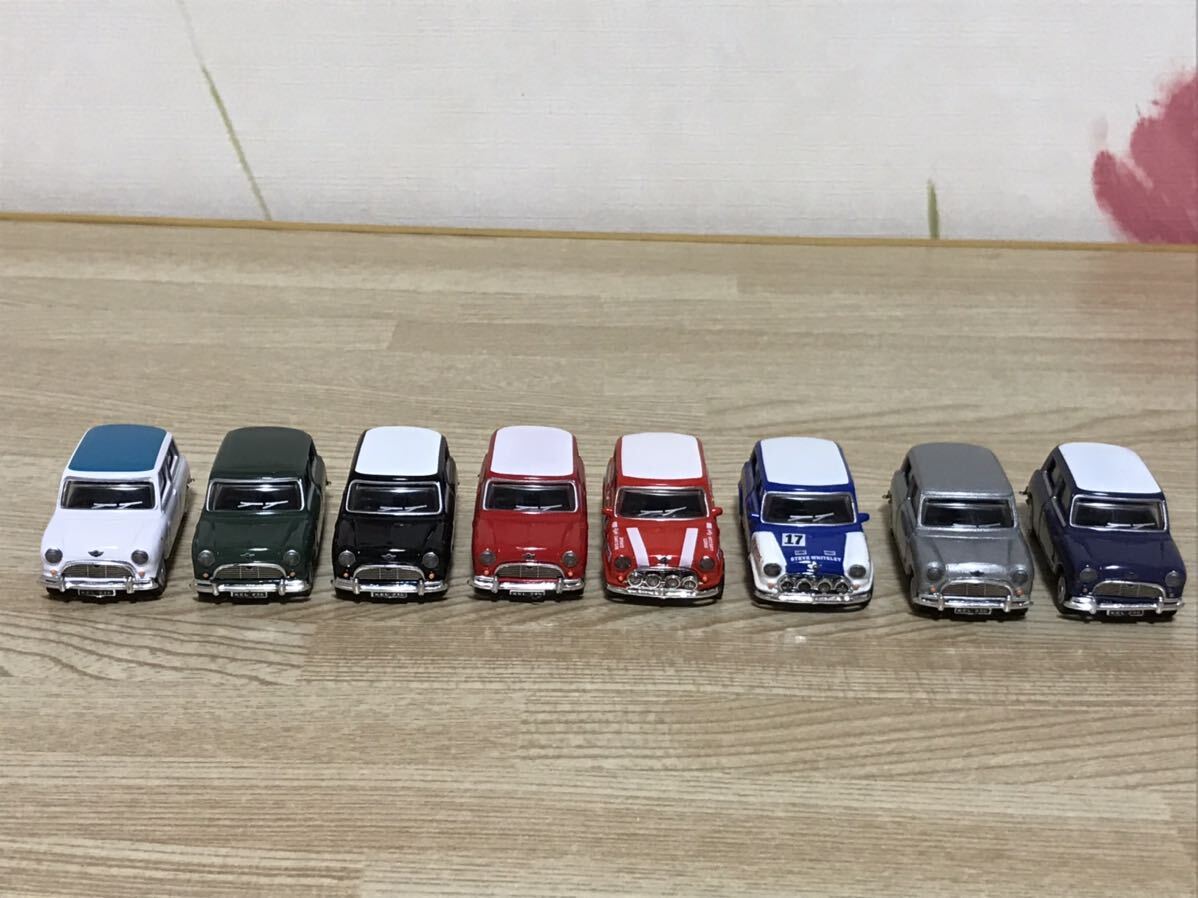  free shipping 1/72 Mini Cooper passenger vehicle Rally car minicar set Hongwell HONGWELL MINI COOPER RALLY CAR old car Classic car 