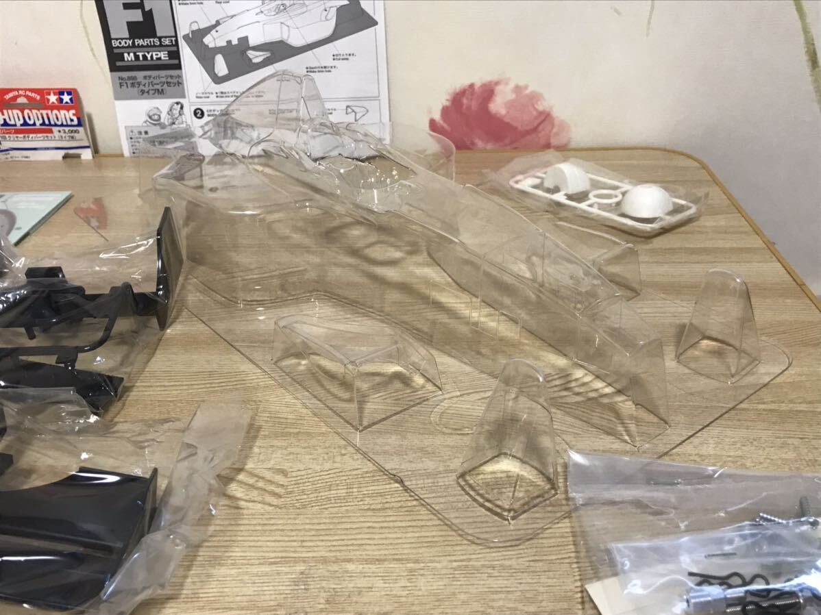 1/10 タミヤ F103 フォーミュラーカー タイプM ラジコンボディ パーツセット TAMIYA F1 BODY PARTS SET TYPE-M_画像3