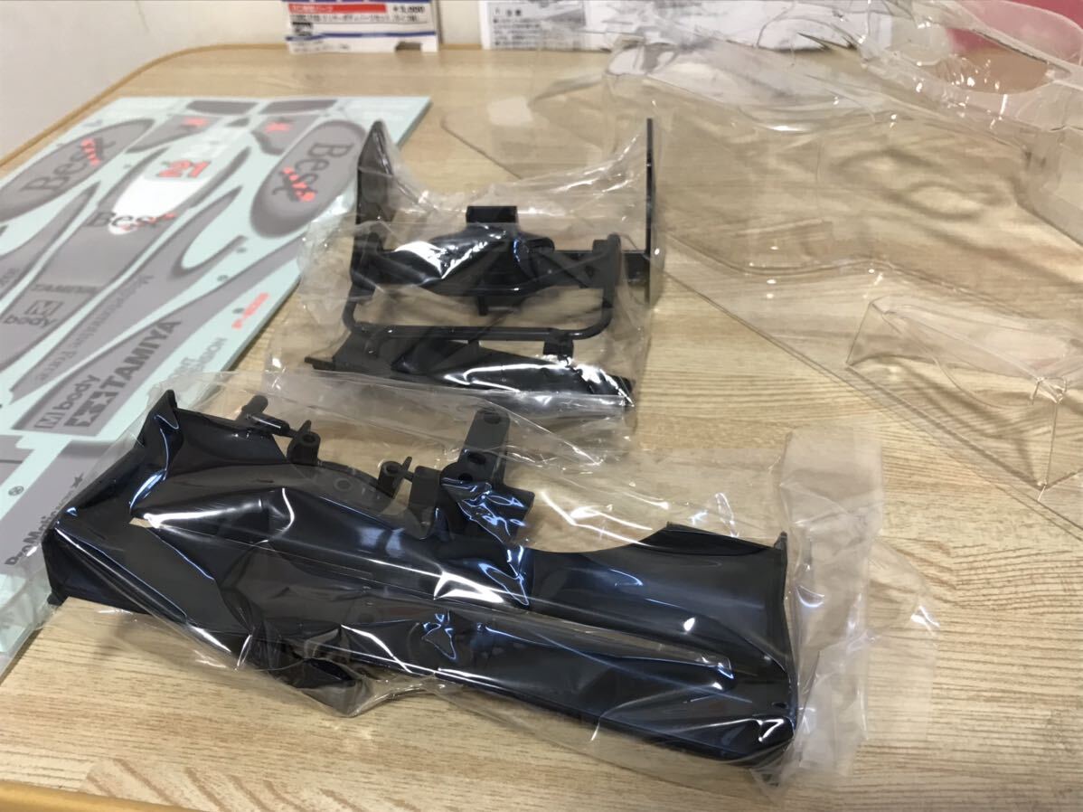 1/10 タミヤ F103 フォーミュラーカー タイプM ラジコンボディ パーツセット TAMIYA F1 BODY PARTS SET TYPE-M_画像4