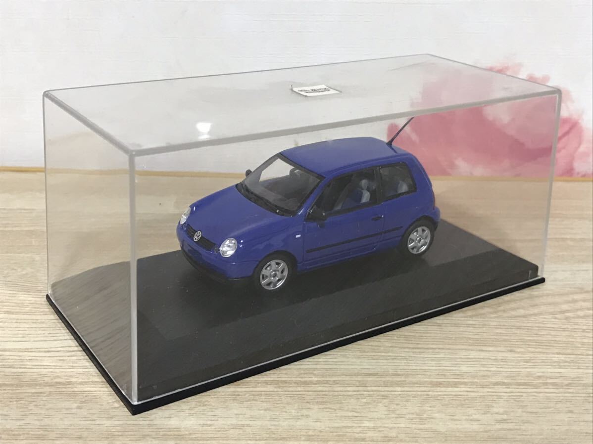 送料無料　1/43 フォルクスワーゲン ルポ ミニカー ミニチャンプス MINICHAMPS VOLKSWAGEN Lupo 1998 jazz blue VW_画像6