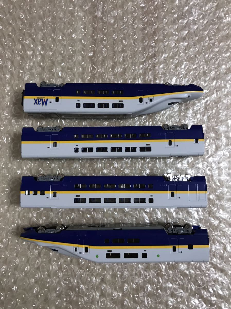 送料無料　KATO E4系新幹線MAX 先頭車 中間車 後尾車　セット　1/150 Nゲージ 鉄道模型_画像6