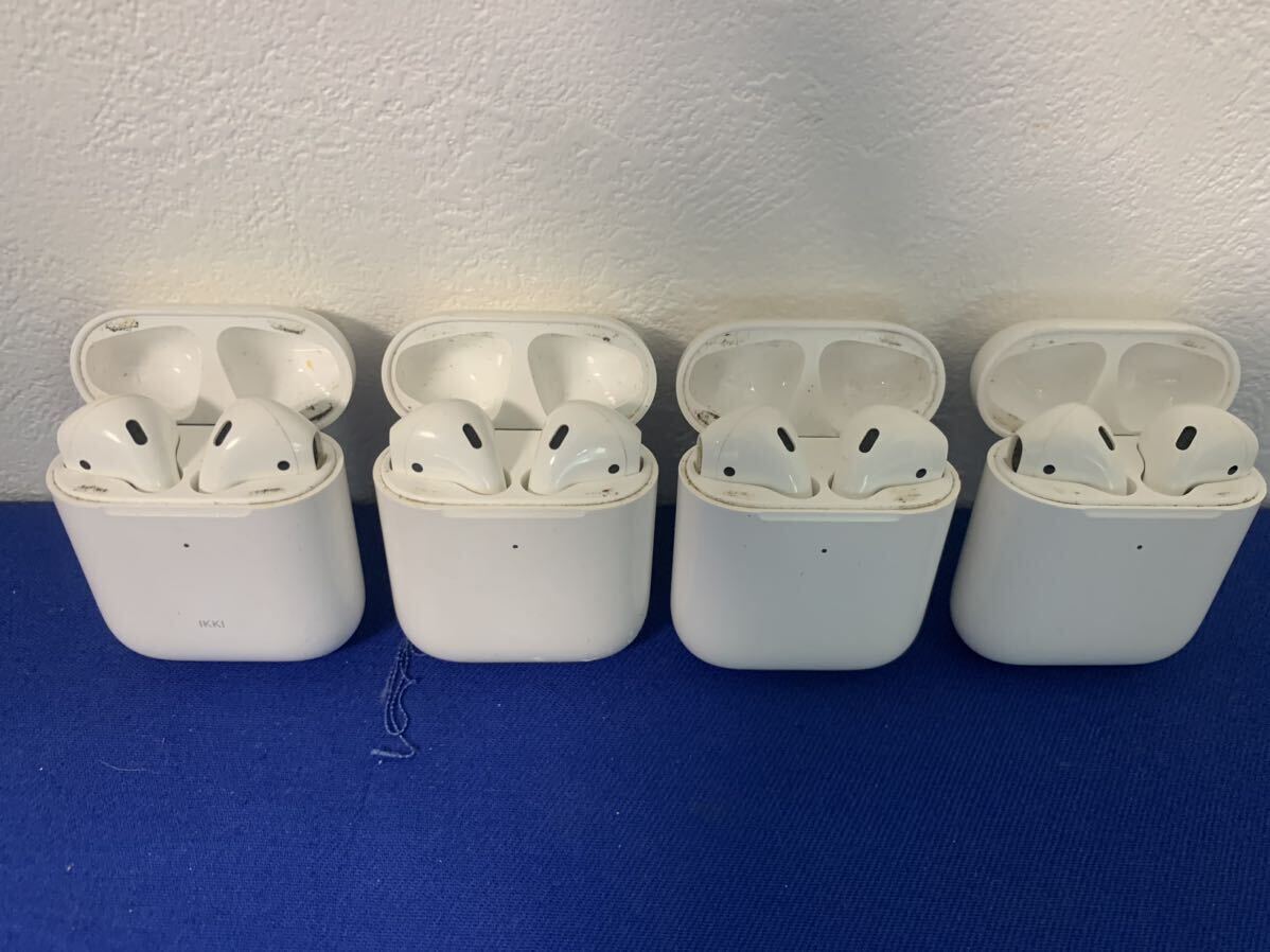 １円～Apple AirPods 第1世代 9点 第二世代 22点 計31点 A1602 A1938 A1523 A1722 A2032 A2031 動作未確認 ジャンク扱い 現状品 の画像4