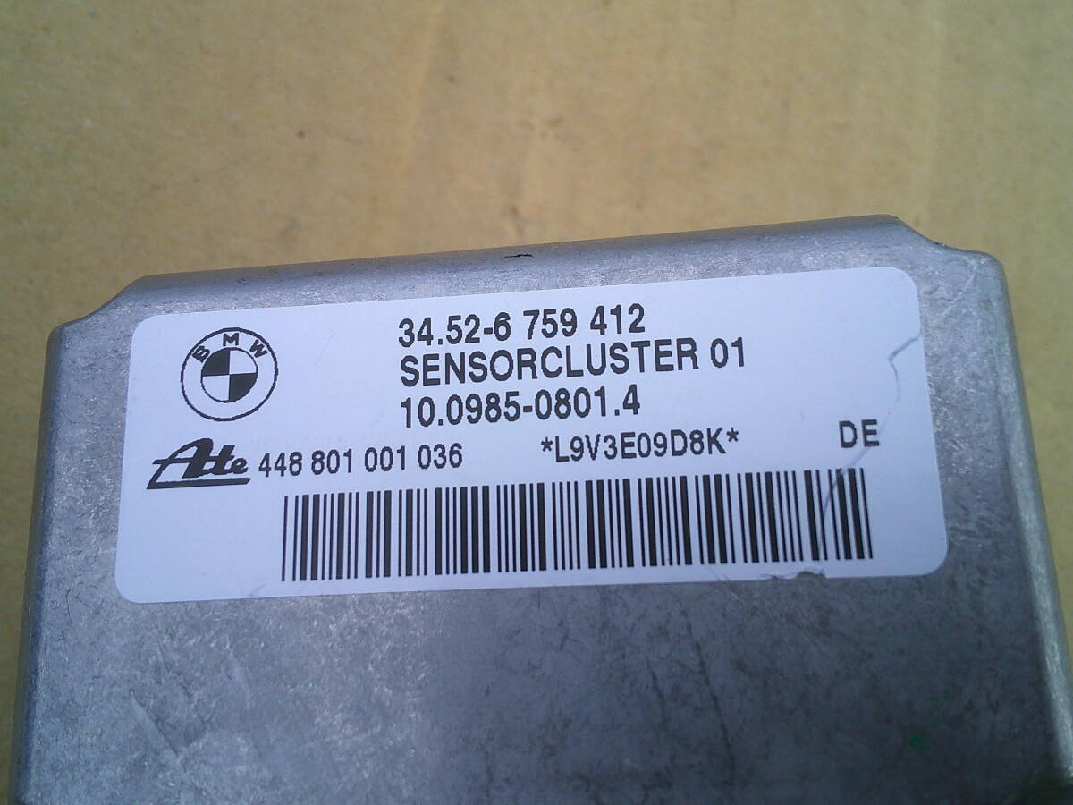 * RE16 Mini Cooper S R53yo- rate sensor 6759412 cluster sensor * BMW Mini MINI 34526759412