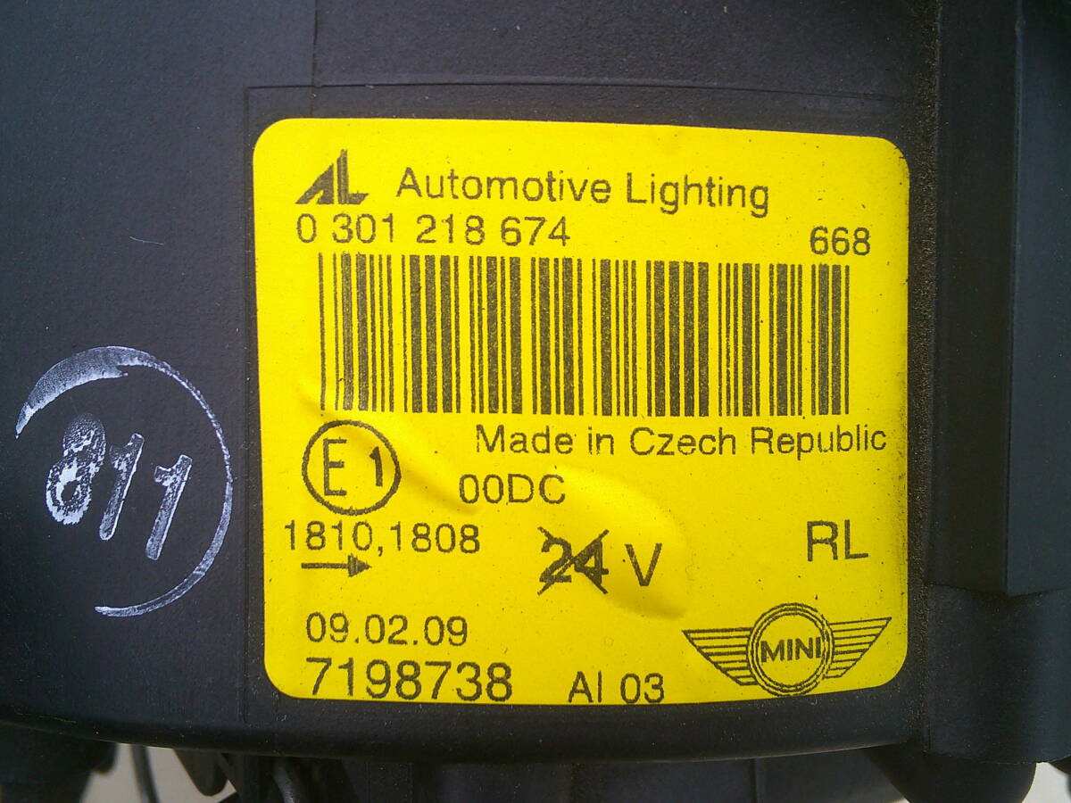 * RH16 RE16 Mini R53 latter term xenon head light left right HID headlamp 7198737 7198738 * BMW Mini MINI RA16 R50 Cooper Cooper S