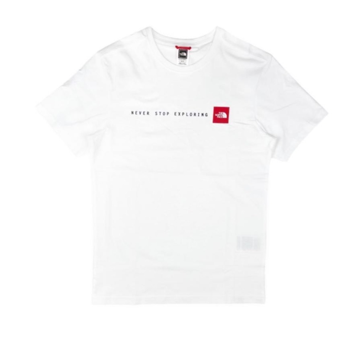 ザ ノースフェイス 半袖 Tシャツ NF0A2TX4 カットソー ミニボックスロゴ ホワイト Mサイズ ユニセックス THE NORTH FACE S/S NSE TEE 新品