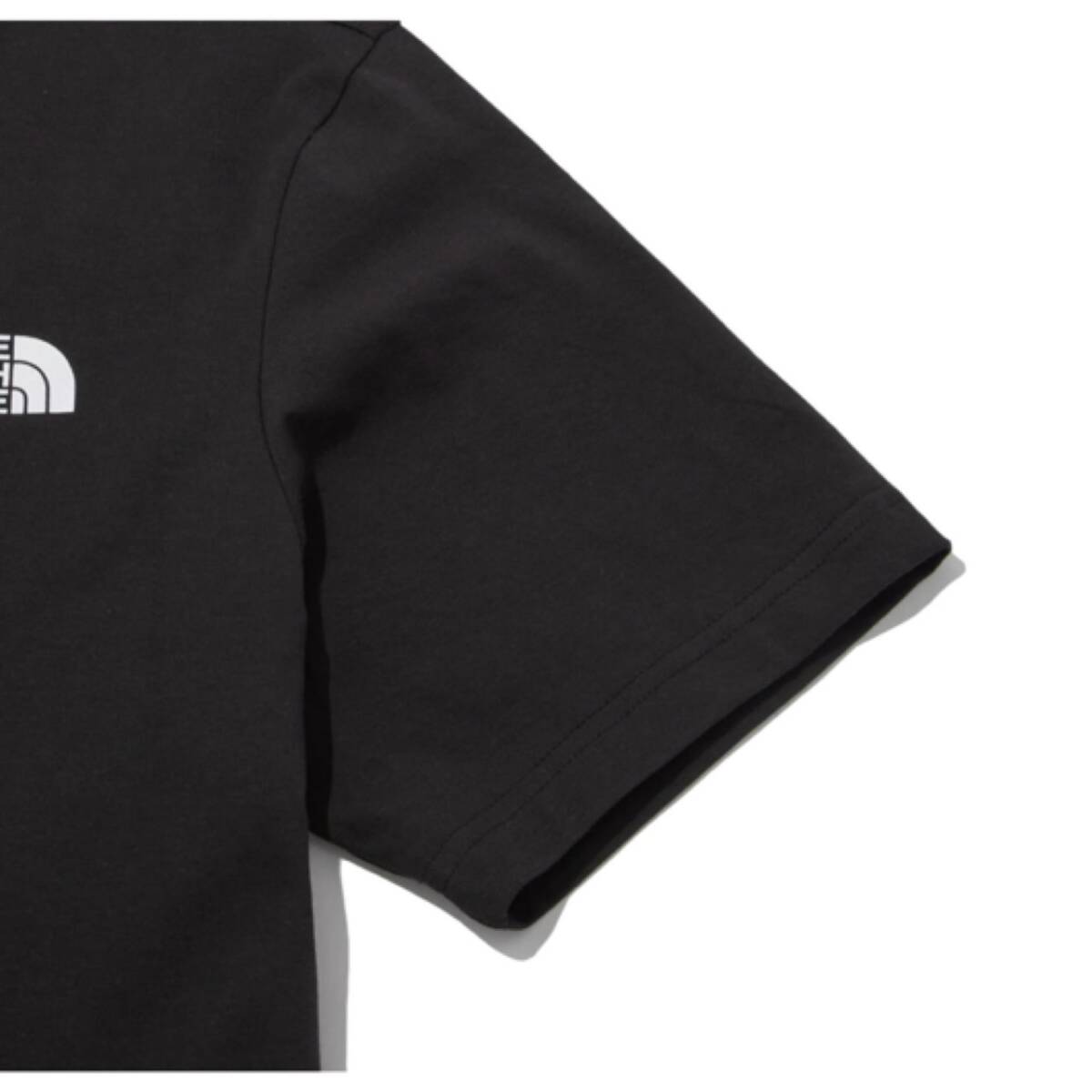ザ ノースフェイス 半袖 Tシャツ NT7U ブラック Lサイズ コットン素材 クルーネック シンプルロゴ THE NORTH FACE COTTON S/S TEE 新品