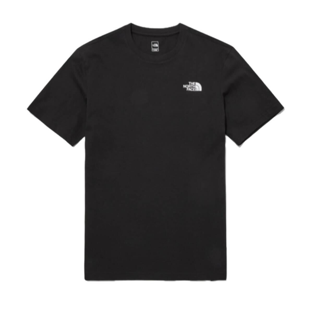 ザ ノースフェイス 半袖 Tシャツ NT7U ブラック Sサイズ コットン素材 クルーネック シンプルロゴ THE NORTH FACE COTTON S/S TEE 新品_画像4