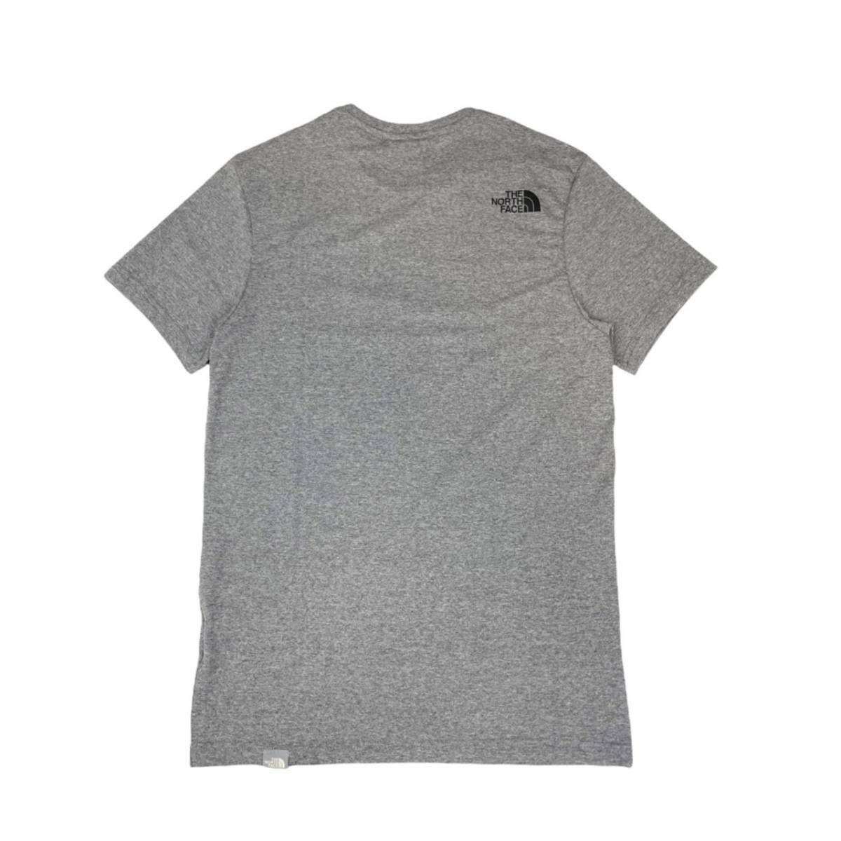 ザ ノースフェイス The North Face Tシャツ シンプルドーム 半袖 NF0A2TX5 ロゴ THE NORTH FACE S/S SIMPLE DOME TEE グレー XL 新品_画像4