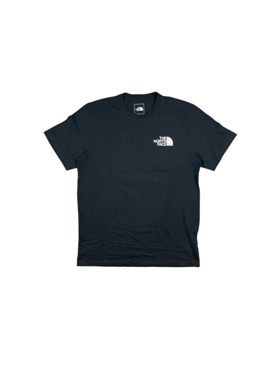 ザ ノースフェイス Tシャツ NF0A812H ブラック×ホワイト Mサイズ バックロゴ ボックスロゴ THE NORTH FACE S/S BOX NSE TEE 新品の画像3