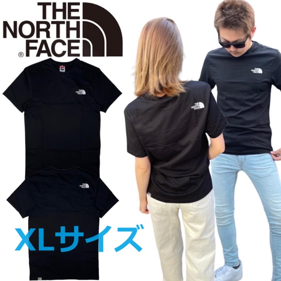 ノースフェイス 半袖 Tシャツ NF0A2TX5 シンプルドーム ブラック XLサイズ ロゴ ユニセックス THE NORTH FACE S/S SIMPLE DOME TEE 新品の画像1