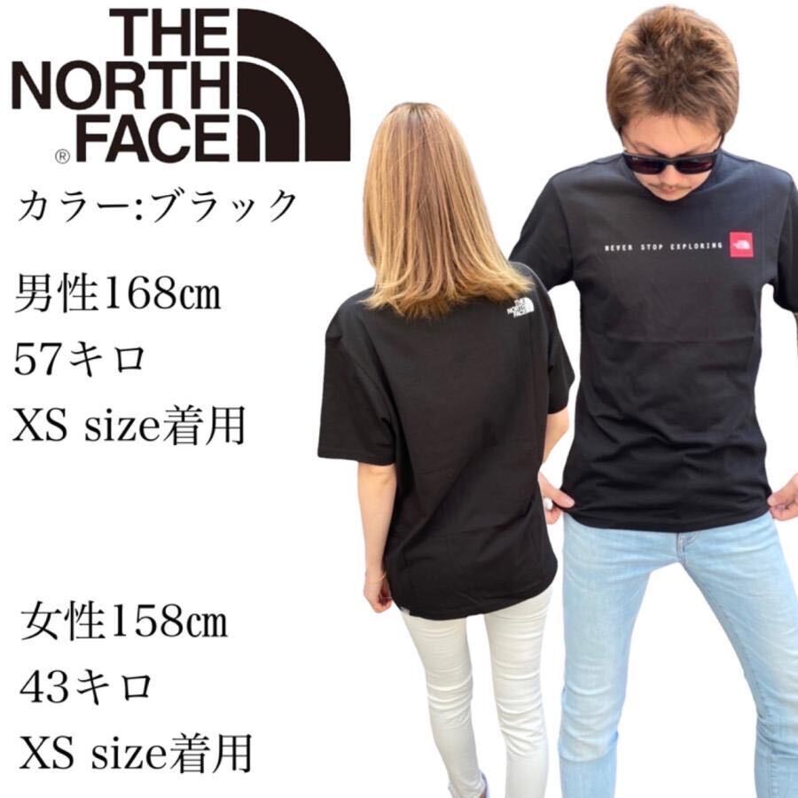 ザ ノースフェイス 半袖 Tシャツ NF0A2TX4 カットソー ミニボックスロゴ ブラック Lサイズ ユニセックス THE NORTH FACE S/S NSE TEE 新品の画像2