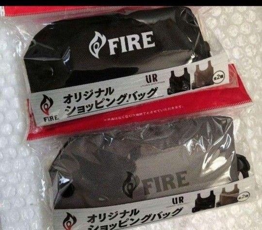 【全2種セット】FIRE  UR オリジナルショッピングバッグ