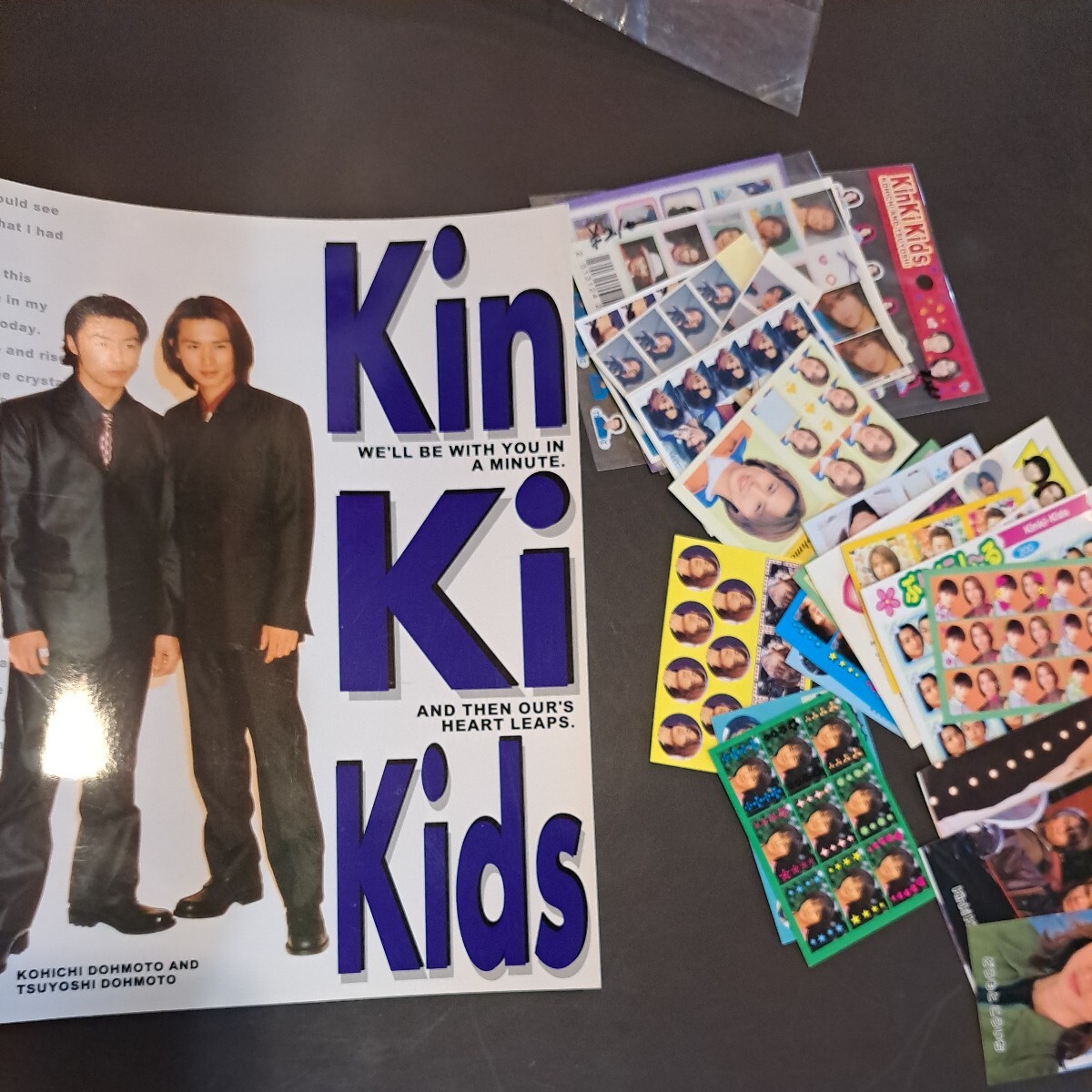 KinKi Kids　キンキキッズ　堂本光一　写真集　シール　カード　初期　平成　プリクラシール　色々　たくさん　まとめて
