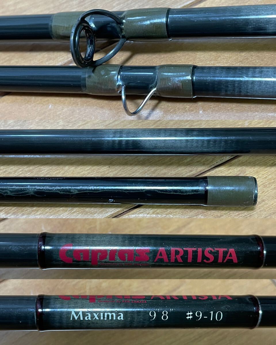 ★即決！稀少 Capras ARTISTA MAXIMA カプラス アルティスタ マキシマ 9'8 #9-10 赤文字 美品！ SUSSEX サセックス ケンサワダ ★の画像6