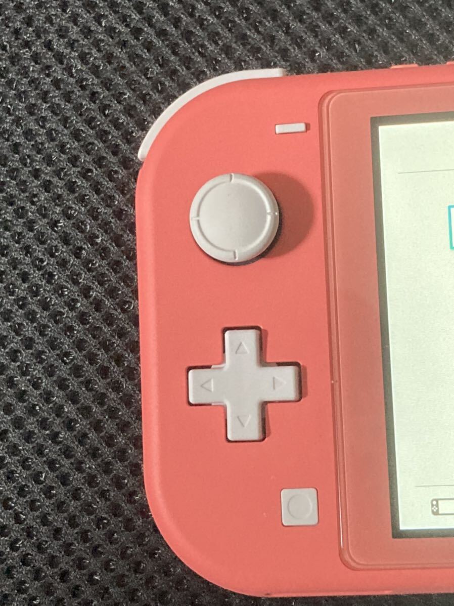 【中古美品】Nintendo Switch Lite スイッチライト 本体/箱セット コーラル 動作確認済み