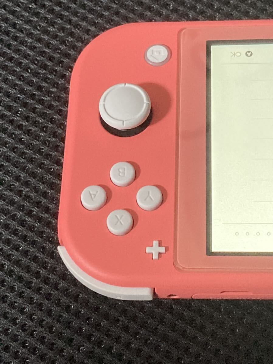 【中古美品】Nintendo Switch Lite スイッチライト 本体/箱セット コーラル 動作確認済み