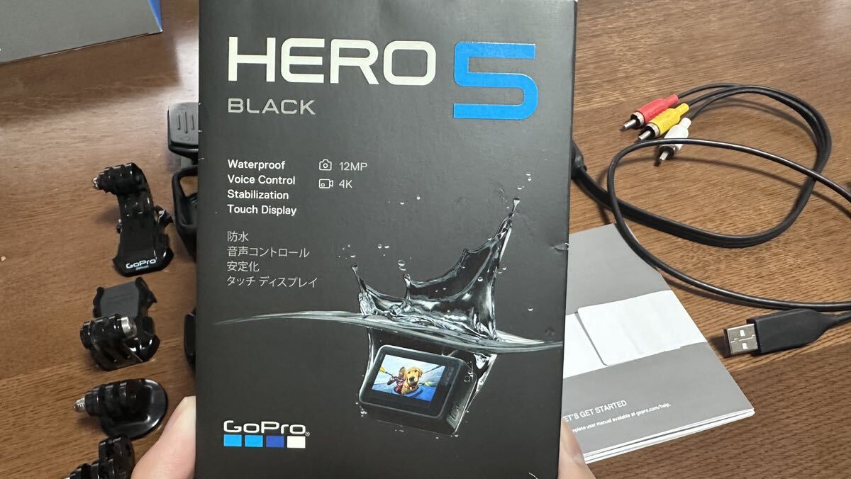 GoPro HERO５Black アクションカメラ ゴープロ ウェアラブルカメラ スノーボードスキーの画像6