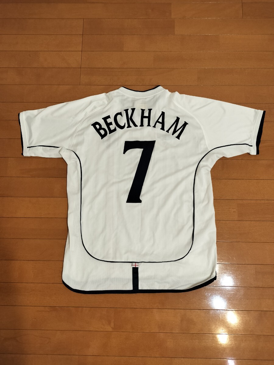美品】イングランド 代表 01-03 ホーム ユニフォーム サッカー 美品】イングランド 代表 01-03 ホーム ユニフォーム サッカー