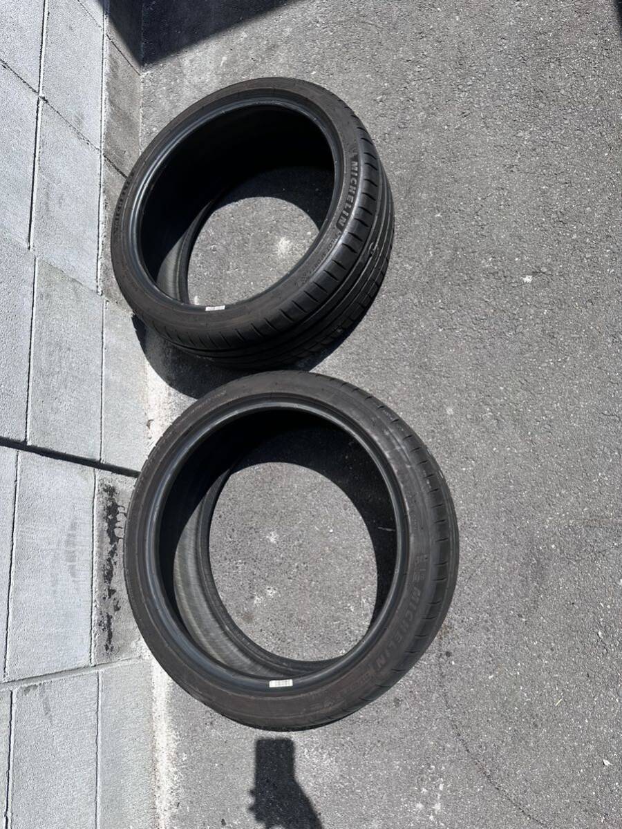 MICHELIN PILOT SPORT4 215 40 18 2本 B パンク修理ありの画像5