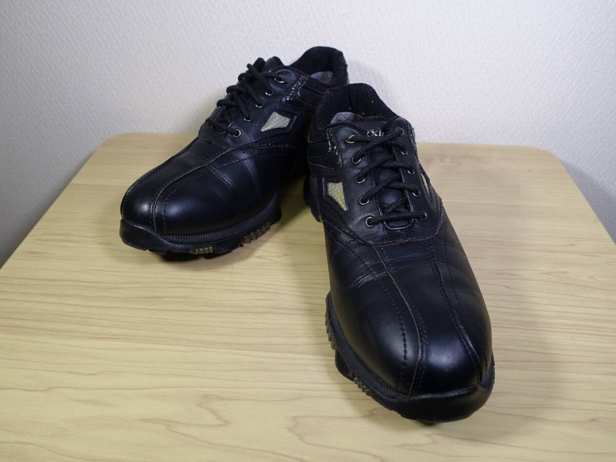 ◇ DUNLOP ダンロップ XXIO ゼクシオ GORE-TEX ゴアテックス スパイクレス 【GGS-1043】GOLF ◇ 25.5cm 3E ゴルフシューズ ブラックの画像2