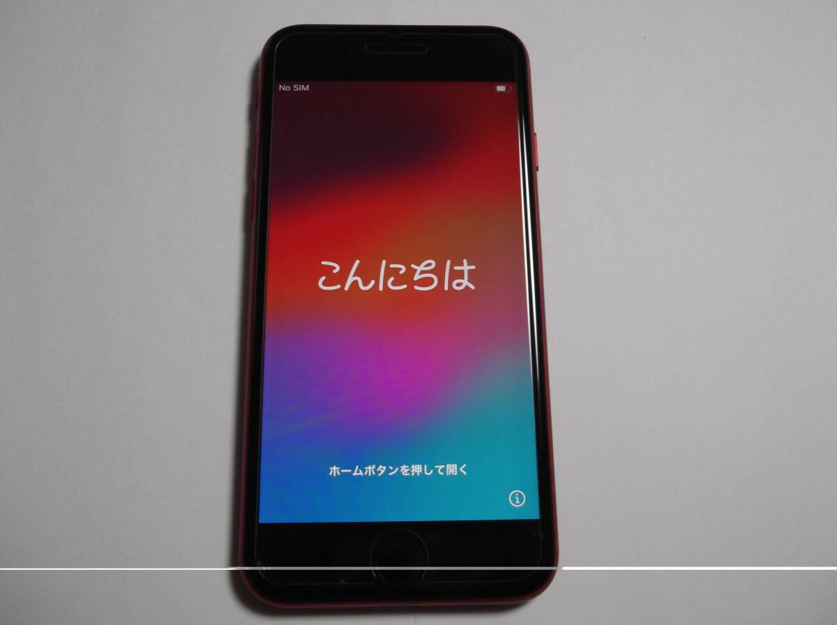 iPhone SE　第三世代　64GB　レッド　　MMYE3J/A　　SIMフリー　　ジャンク品　　_画像1