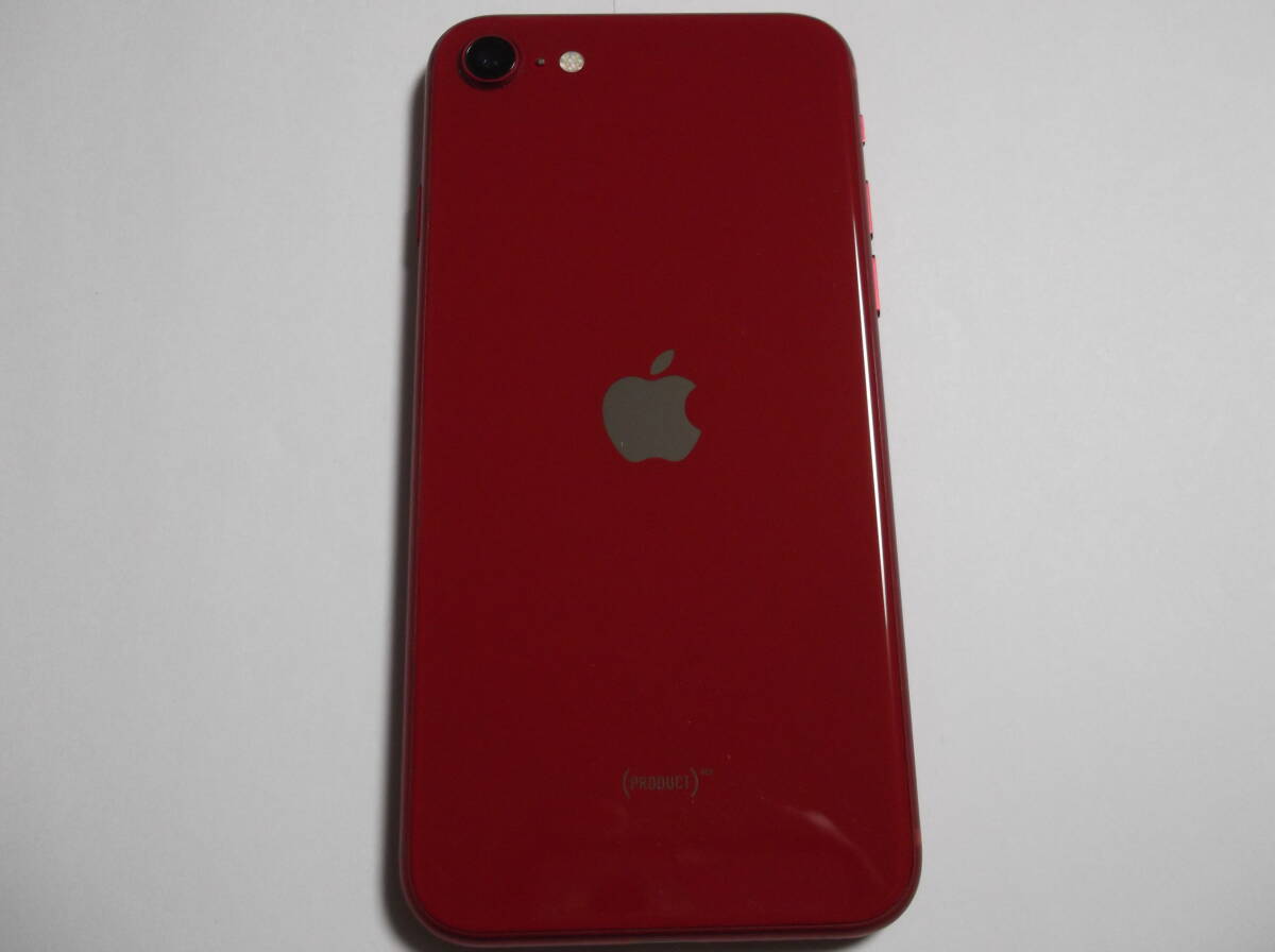 iPhone SE　第三世代　64GB　レッド　　MMYE3J/A　　SIMフリー　　ジャンク品　　_画像3