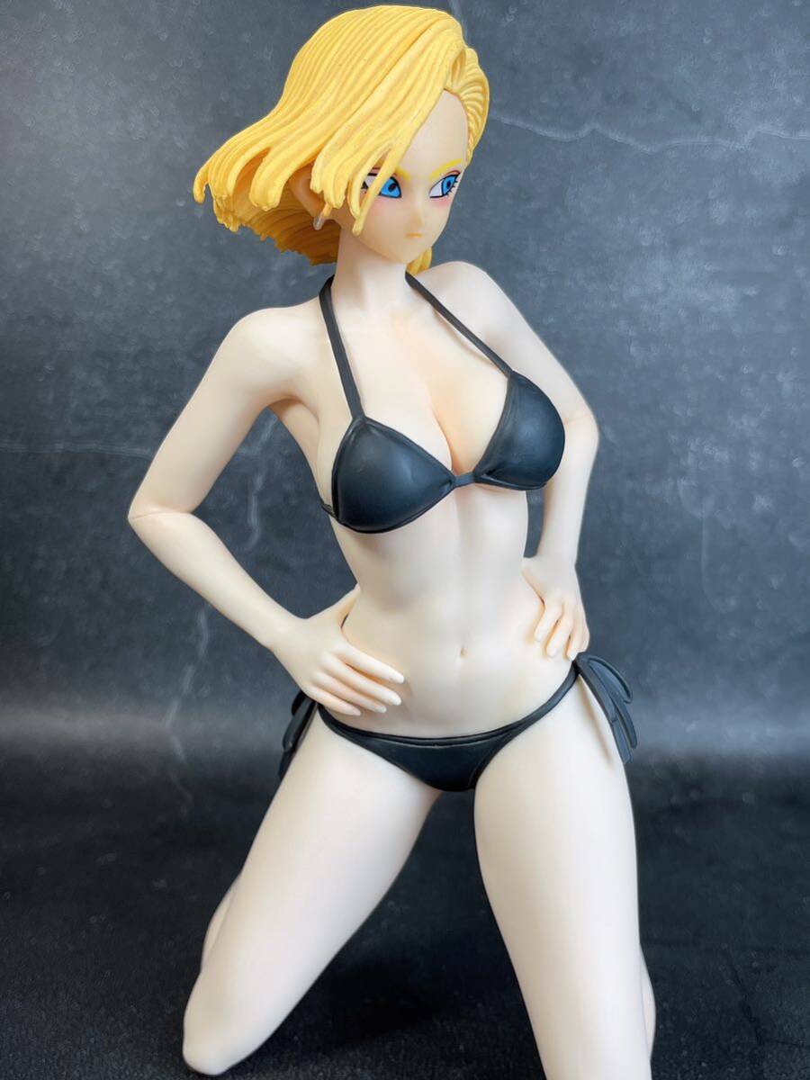 人造人間18号、ドラゴンボール、リペイント、フィギュア、高18cm 人造人間18号、ドラゴンボール、リペイント、フィギュア、高18cm