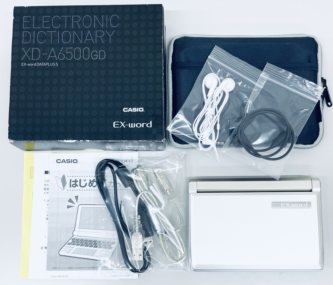 新品同様 CASIO EX-word XD-A6500GD カシオ 電子辞書の画像1