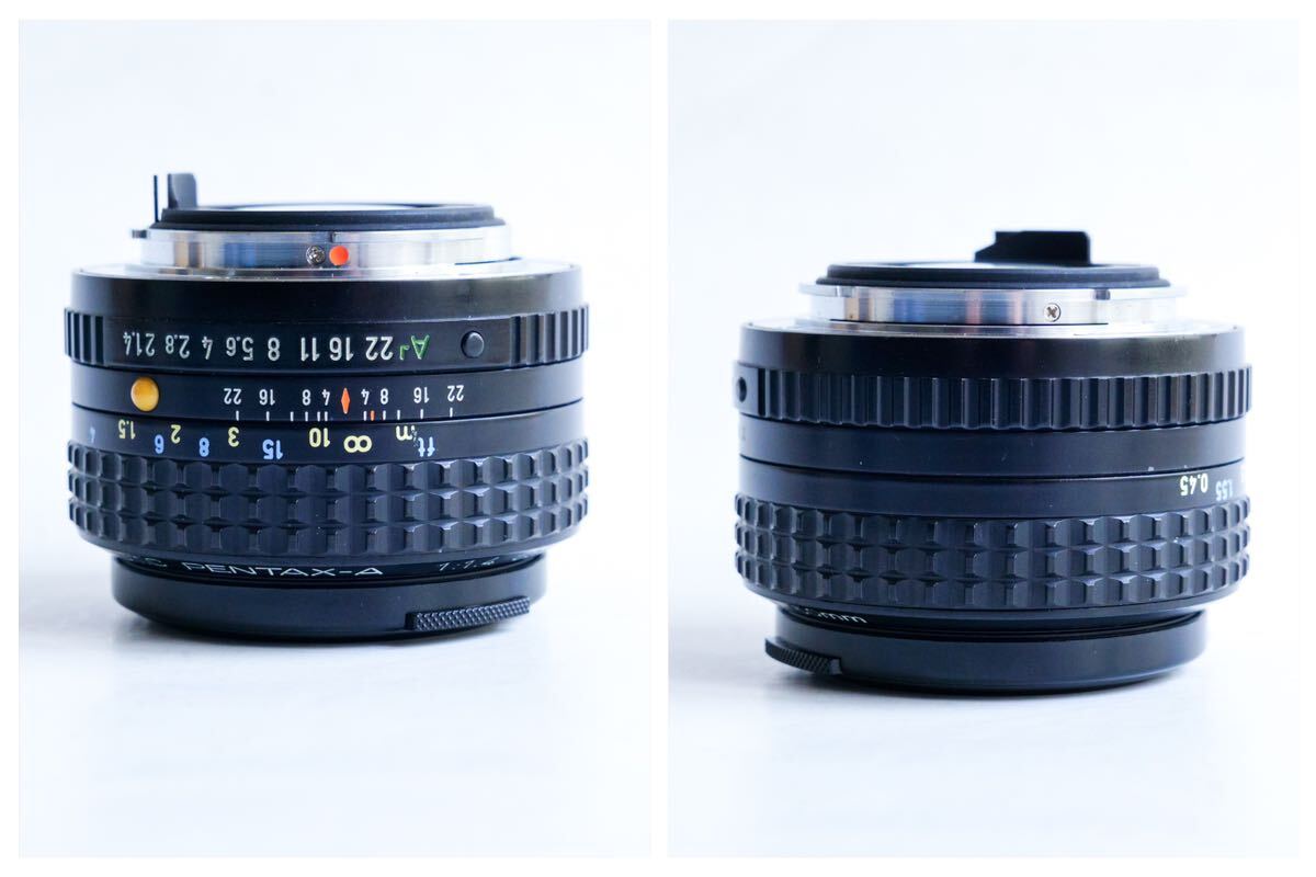 【動作確認済・良品】SMC PENTAX-A 50mm F1.4 標準単焦点レンズ MFオールドレンズ ペンタックスKマウントの画像4