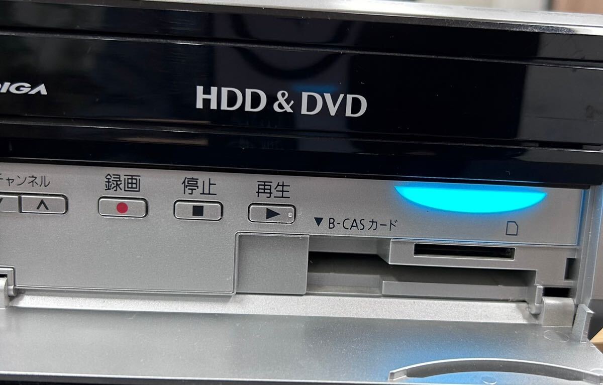 【通電可】Panasonic パナソニック DVDレコーダー ハイビジョン HDD搭載VHS一体型 2007年製 DMR-XP21V VN7FA019187 Rの画像7